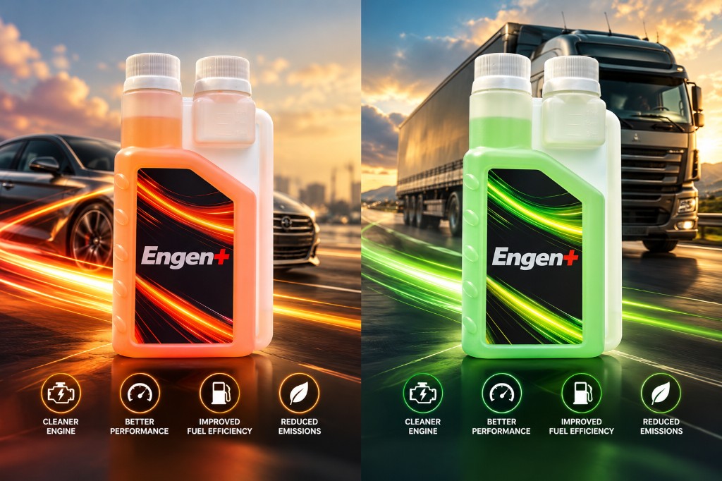 ENGEN+ for petrol and diesel, and ENGEN+ Green for biodiesel